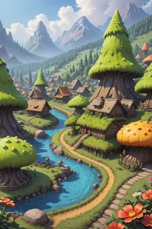 *snoo* *village* novuschroma46 style alienlandscapeslora maidrauh_2