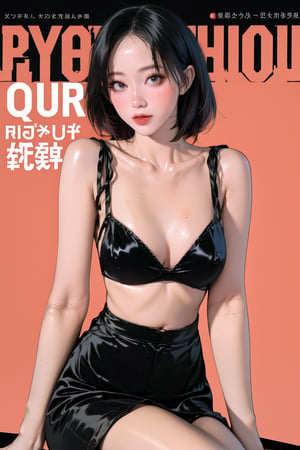 1girl, looking at viewer, thigh up body, kpop idol, styled outfit, on stage, professional lighting, different hairstyle, coloful, magazine cover, best quality, masterpiece,johyun,kmiu,bodyconc,ruanyi0073