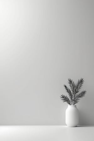 white background, simple and elegant, suitable for any product display.Minimalist Background