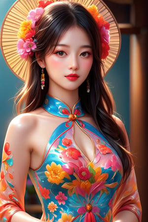 1girl,best quality,masterpiece,illustration,an extremely, colorful AO DAI, delicate and beautiful,CG,unity,8k wallpaper,Amazing,finely detail,masterpiece,official art,extremely detailed CG unity 8k wallpaper,incredibly absurdres,huge filesize,ultra-detailed,highres,extremely detailed,beautiful detailed girl,realistic