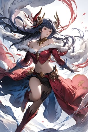 official art,visual appeal,yuel \(granblue fantasy\),