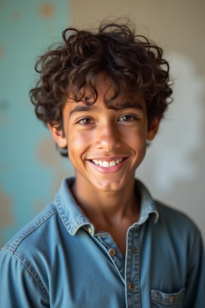 A handsome 14 year old Brazilian boy, photo