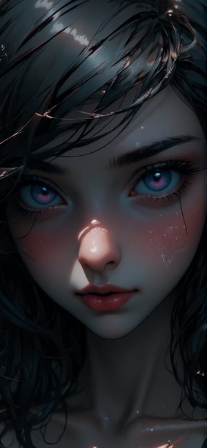 (best quality,4k,8k,highres,masterpiece:1.2),ultra-detailed,realistic, FLUX_QTNimE_2,NiJi_2_FLUX,REALNIME 

Pastelart a pastel portrait in expressive style of a ripe attractive, dark hair, dark eyes, a wry smile,mysterious lady, 3/4  view, vivid dark palette,  intricately detailed and textured and shaped,  detailmaster2,  high_resolution,  high colour contrast, moody lighting,  ultra quality ,drawing with pastels,perfect eyes