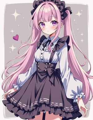 1girl, gothic lolita