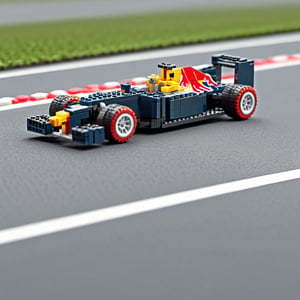  F1 team Red Bull Racing  F1 car on Lego road surface,lego, professionally color graded