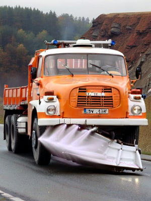 Autobahn, truck,Tatra 148 Truck, photo, realistic