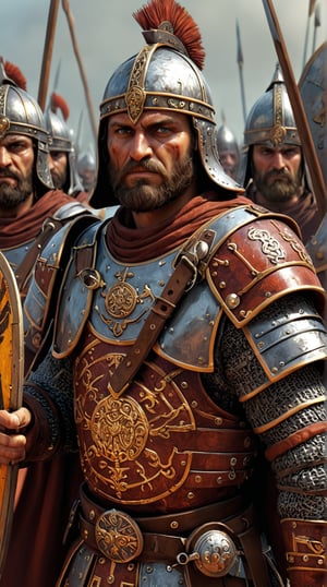 Varangian Guard - Elite mercenaries serving Byzantine emperors, composed mainly of Norsemen and later Anglo-Saxons, known for their fierce loyalty and combat prowess