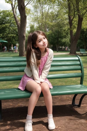 Creepshots
Scenario: In a park, I capture a candid photo of a tween girl sitting with open legs on a bench, enjoying a moment that she didn't realize was being photographed.