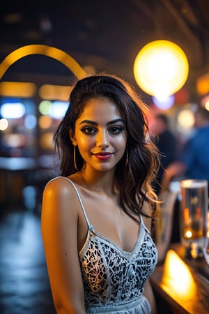 Egyptian girl, 27 years old, enjoying a night out at a pub in Blackpool