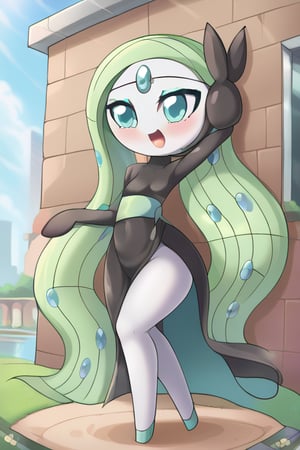 Meloetta con tetas grandes 