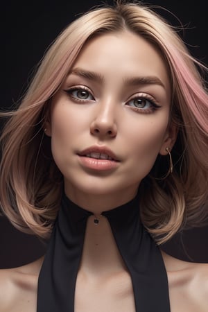 blond_hair, colorized_hair in pink