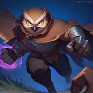 score_9, score_8_up, score_8, score_7_up, 8k, high quality, anthro, POV, (close up:0.5), Dynamic angle, anthro, 1men, Owl, magic knight, (leather armor, tattered cape, magic gauntlets), yellow eyes, brown feathers, agressive, male, anthro, running, action pose,(rugged appearance, scruffy), fighting demons, fierce, night, at daytime, outside, motion blur, masterpiece, best quality, highly detailed, (perfect eyes:1.1)
    