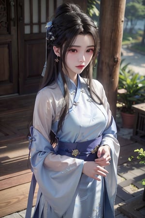 Beautiful woman in Hanfu