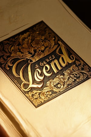 A majestic Legend Classic scene: A cinematic close-up of a vintage-style illustration book cover, with golden embossing and ornate typography. The title Legend Classic is emblazoned in bold, cursive script, surrounded by intricate floral patterns and subtle shading. Warm, soft lighting illuminates the cover's textures, evoking a sense of nostalgia and adventure.