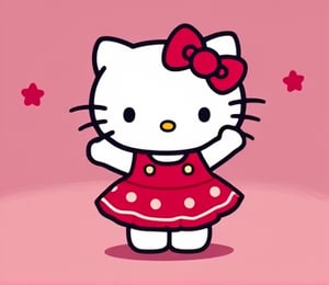 Hello kitty dancing