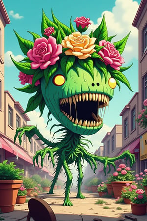 GAME art Plants with zombies