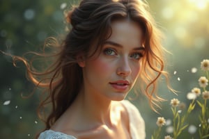 Monet style, Portrait style, portrait of beautiful woman, realism, hyper realistic, photography, oil painting, blurry effect, dynamic movement poses, Best quality, 4K, 8K, high-resolution, masterpiece, ultra-detailed, photorealistic, soft natural volumetric cinematic perfect light, 
.
.
Digital illustration, Digital Painting, digital art style, full body, fantasy detailers, more details, oil painting effect, fantasy art style, 