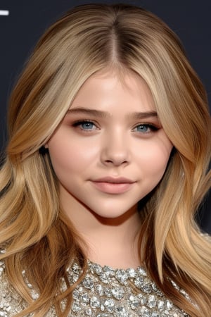 1girl, solo, full body, Chloë Grace Moretz, detailed face, detailed eyes