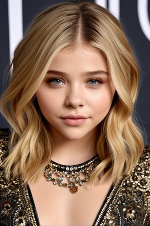 1girl, solo, full body, Chloë Grace Moretz, detailed face, detailed eyes