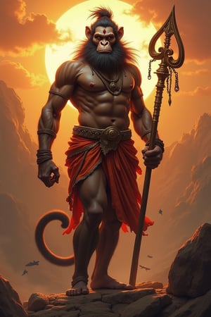 Monkey God Hanuman