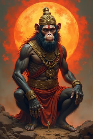 Monkey God Hanuman