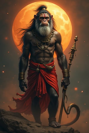 Photorealism, Monkey God Hanuman