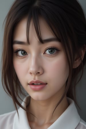 close-up, japanese idol, 18 year old, black eyes, ultra-realistic, portrait, shot on a Sony A7III, high quality --ar 35:64 --quality 2 --v 6.1