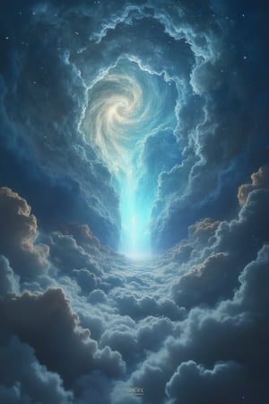 "As I gazed upward, a door stood open in the heavens, a portal to the infinite. Beyond, the sky stretched vast and endless, whispering of mysteries untold and wonders unseen. The sheer magnitude of its presence stirred my soul, reminding me of the boundless possibilities that lie beyond our earthly reach, a glimpse of eternity unfolding before my eyes."