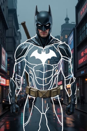 a invisible anime batman in akhram knight cities