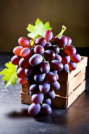 score_9, score_8_up, score_7_up, , BREAK 
large juicy bundle of grapes