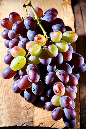 score_9, score_8_up, score_7_up, , BREAK 
large juicy bundle of grapes