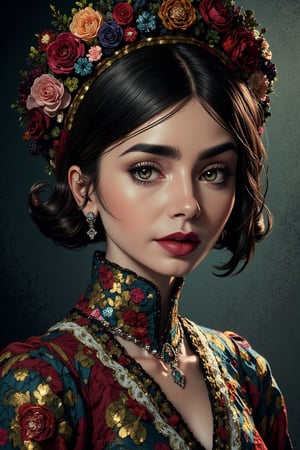  masterpiece, best quality, ultra detailed, intricate details, cute,a flat picture with vangogh technique, lilyco, short black hair, wearing classic clothes, random Vintage hat, masterpiece, wide angle, clean detailed faces, sharp focus, higher realistic, 8k, portrait, glowing lights intricate, elegant, highly detailed, digital art, concept art, smooth, illustration, perfect complexion eyes,