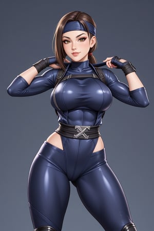 小林,Ninja, sexy ninja suit, low-cut, sexy,