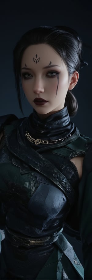 GOTHIC JAPANESE WOMAN FEELING SHY,  Intricate details, 8k, cinematic, subsurface scattering,noc-space,niji,noc-futuristic,Anime Style,futuremadness,assassinkahb style,ct-skyzo_identity,animaport,Spider spirit Fourth sister,1990s