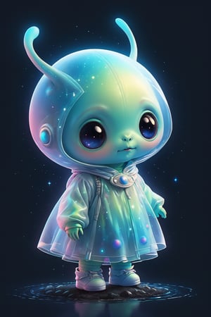 create me the cutest little alien being
