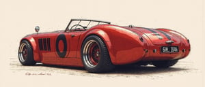 Deep learning model flowchat in colour of a austin healey 3000 from 1962 rwb, wide body, sketch, realistic photo, Chip Foose car rendering, chrome wheels, bagged, slammed to the ground, photreal masterpiece
