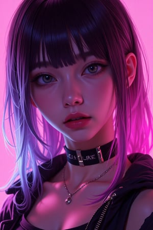 SuchKGirl,2.5D,hyper realistic,SuchDetail

BREAK;
easynegative, Expressiveh, g0thicPXL, glowing, neon,