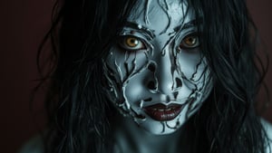 Pontianak Kuntilanak tribute woman yin yang mask.,exmachina,ava,Fantasy detailers 