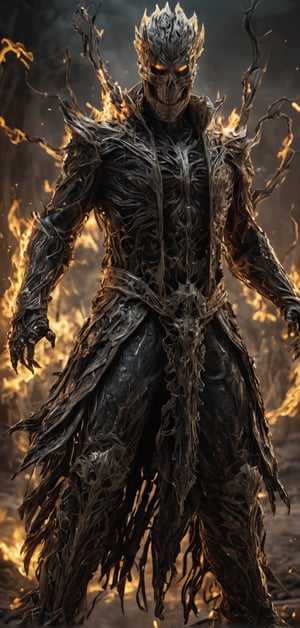 (extremely detailed 8k wallpaper), a medium full body photo of ghost rider,intricate, highly detailed, dramatic, in ghost rider costume,screaming