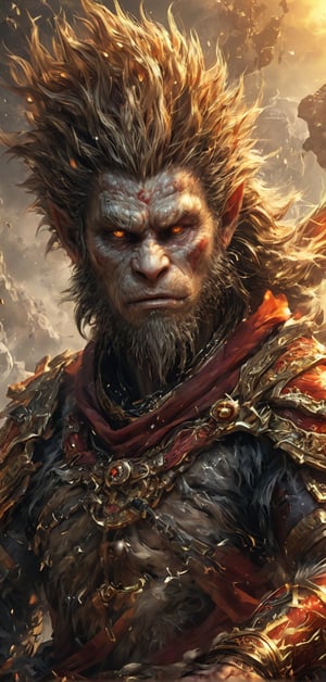 (extremely detailed 8k wallpaper), sun wukong