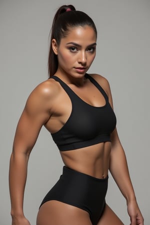  indian women wearing gym dress,look realistic 