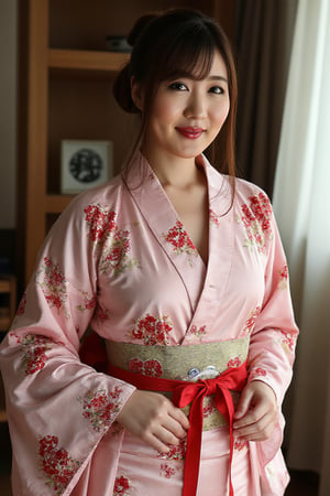 Akemi Kihara,japanese woman, kimono