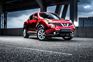 car photography, nissan juke (2010), compact crossover suv, car photography, 8k, 4k, detailed, attractive, beautiful, impressive, photorealistic, realistic, cinematic composition, volumetric lighting, high-resolution, vivid, detailed, stunning, professional, lifelike, crisp, flawless, DSLR, 4k, 8k, 16k, 1024, 2048, 4096, detailed, sharp, best quality, high quality, highres, absurdres, maximum detail, hard rim lighting photography, hyper realism, high detail, 8k, HDR, UHD