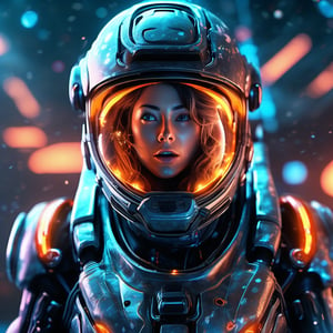 cinematic film still professional 3d model anime artwork concept art a masterpiece oil painting, comic comic Dreamscape an futuristic pilot suit falling backwards into the cosmos, the space suit looks like something out of a science fiction anime . Surreal, ethereal, dreamy, mysterious, fantasy, highly detailed . highly detailed, psychedelic, vibrant, highly detailed . digital artwork, illustrative, painterly, matte painting, highly detailed, he is panicking, scared . key visual, vibrant, highly detailed . octane render, highly detailed, volumetric, dramatic lighting, glossy, lense flare, shiny surface, reactor core, heavy armor, black and fire orange color scheme, aggressively wolf designed helmet, on cosmic fire . shallow depth of field, vignette, highly detailed, high budget, bokeh, cinemascope, moody, epic, gorgeous, film grain, grainy
