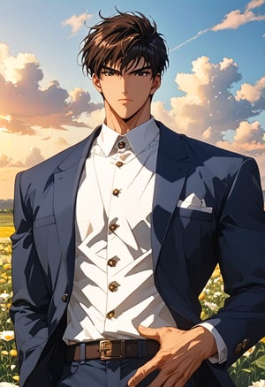 
Ooba
Published: Oct 2, 2024 8:59 PM

Man in Flower Field
Anime
SUNSET
BLACK HAIR
FLOWER FIELD
SUNRISE
FORMAL SUIT
0
Get more credits
Enter your comments here
Models
JunkJuice SpicedWhiskey - v1
18K

CHECKPOINT

Detail Tweaker XL - 3.0
245K

LORA

Niji Boi - v1.0
3.1K

LORA

[PDXL] Touya Kinomoto | Cardcaptor Sakura - V1
1K

LORA

Prompt
((score_9, score_8_up,score_7_up)),, high quality eyes, best quality, masterpiece, absurdres, very aesthetic, Expressiveh, looking at viewer,,pants, tall,standing,, Perfect anatomy, detailed body, Bara, small waist, lean, thick body, muscular, male, big pectorals, BREAK, anatomically correct hands, highres, best quality, Expressiveh, concept art, dark theme, (full butler outfit), Scenery, In the midst of a blooming canola field during golden hour. The sky is filled with fluffy clouds, reflecting the warm hues of a sunset or sunrise,bishounen,tsurime,kinomoto_touya,brown hair,solo