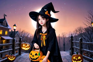 CUTE WITCH, halloween