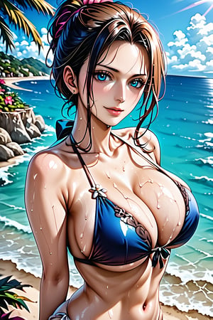 Nico robin bleach in a beach
high-quality coherent stable diffusion prompt
Masterpiece artwork of an ultra-detailed, ultra-high-resolution
good_composition,good_art
beautiful_background,detailed_background