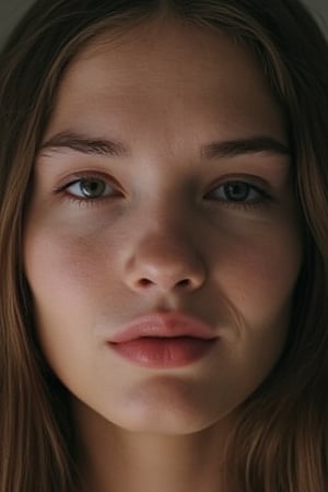 generate a crying girl with tears in her eyes and a grimace on her face. The tip of her nose was red from crying, her eyes were swollen and bloodshot. hyper realistic photography,CrN8