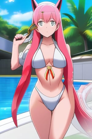 Zero two in bikini
