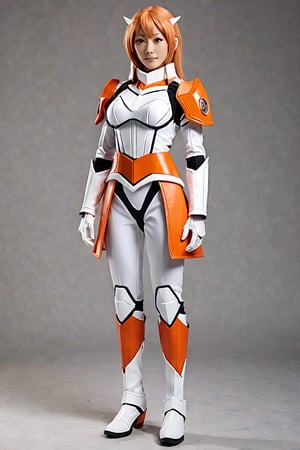 Power Rangers Gundam Orihime Inoue Cosplay costume 